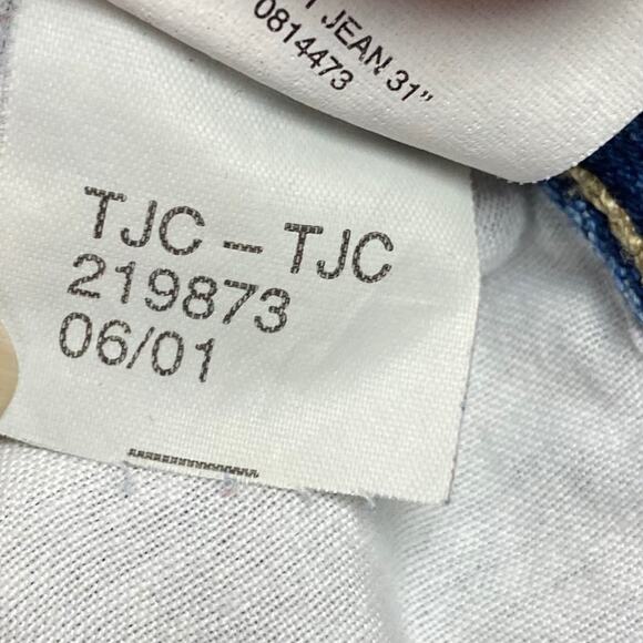 Vintage 2001 Y2K Tommy Hilfiger High Rise Mom Jeans 14 - Picture 6 of 6